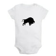 thumbnail image 1 of Baby Unisex Cute Rompers Newborn Baby Bodysuits Infant Jumpsuits Kids Cotton Animal Bison Graphic One-Piece Outfits, 1 of 5