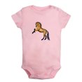 thumbnail image 1 of Baby Unisex Cute Rompers Newborn Baby Bodysuits Infant Jumpsuits Kids Cotton Animal Horse Graphic One-Piece Outfits, 1 of 5