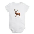 thumbnail image 1 of Baby Unisex Cute Rompers Newborn Baby Bodysuits Infant Jumpsuits Kids Cotton Animal Moose Graphic One-Piece Outfits, 1 of 5