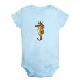 thumbnail image 1 of Baby Unisex Cute Rompers Newborn Baby Bodysuits Infant Jumpsuits Kids Cotton Animal Seahorse Graphic One-Piece Outfits, 1 of 5