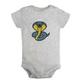 thumbnail image 1 of Baby Unisex Cute Rompers Newborn Baby Bodysuits Infant Jumpsuits Kids Cotton Animal Snake Graphic One-Piece Outfits, 1 of 5