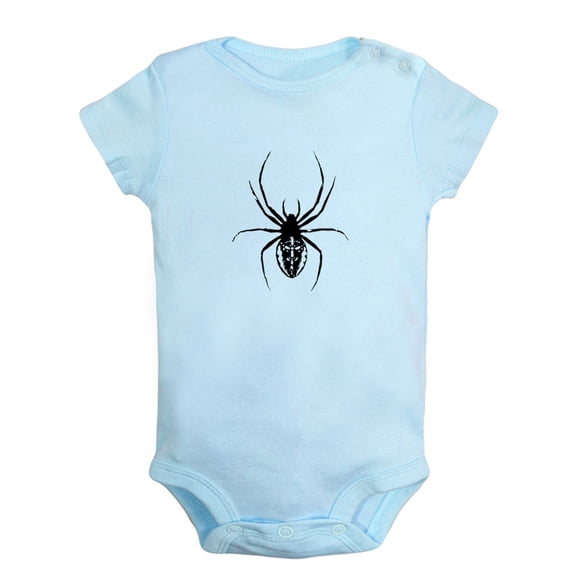 Baby Unisex Cute Rompers Newborn Baby Bodysuits Infant Jumpsuits Kids Cotton Animal Spider Graphic One-Piece Outfits