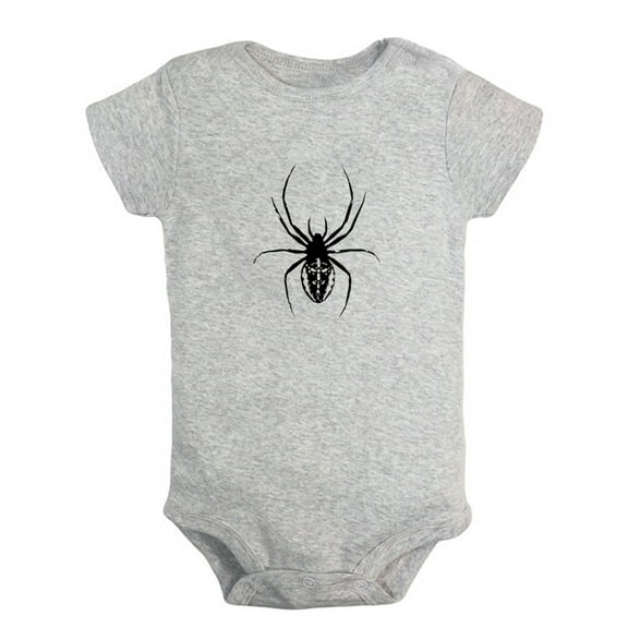 Baby Unisex Cute Rompers Newborn Baby Bodysuits Infant Jumpsuits Kids Cotton Animal Spider Graphic One-Piece Outfits