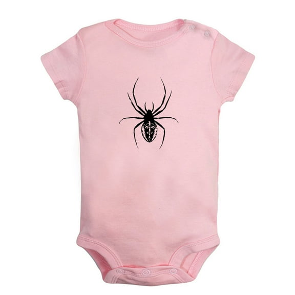 Baby Unisex Cute Rompers Newborn Baby Bodysuits Infant Jumpsuits Kids Cotton Animal Spider Graphic One-Piece Outfits
