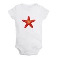 thumbnail image 1 of Baby Unisex Cute Rompers Newborn Baby Bodysuits Infant Jumpsuits Kids Cotton Animal Starfish Graphic One-Piece Outfits, 1 of 5
