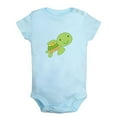 thumbnail image 1 of Baby Unisex Cute Rompers Newborn Baby Bodysuits Infant Jumpsuits Kids Cotton Animal Turtle Graphic One-Piece Outfits, 1 of 5