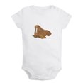 thumbnail image 1 of Baby Unisex Cute Rompers Newborn Baby Bodysuits Infant Jumpsuits Kids Cotton Animal Walrus Graphic One-Piece Outfits, 1 of 5