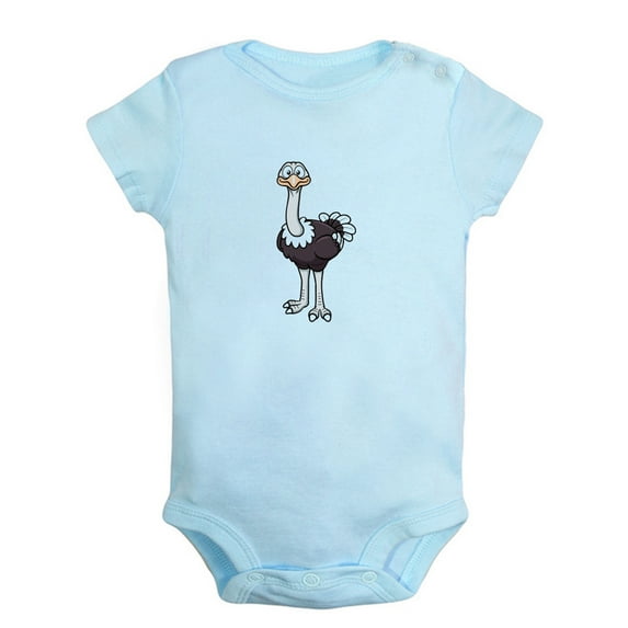 Baby Unisex Do You Have Milk Funny Rompers Newborn Baby Bodysuits Infant Jumpsuits Kids Cotton Animal Ostrich Graphic One-Piece Outfits