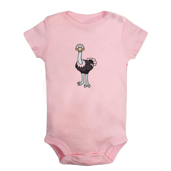 Baby Unisex Do You Have Milk Funny Rompers Newborn Baby Bodysuits Infant Jumpsuits Kids Cotton Animal Ostrich Graphic One-Piece Outfits