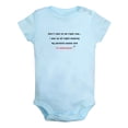thumbnail image 1 of Baby Unisex Don'T Talk To Me Right Now Funny Rompers Newborn Baby Bodysuits Infant Jumpsuits Kids Cotton Graphic One-Piece Outfits, 1 of 5