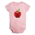 thumbnail image 1 of Baby Unisex Fruit Apple Design Rompers Newborn Baby Bodysuits Infant Jumpsuits Kids Cotton Graphic One-Piece Outfits, 1 of 5
