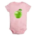thumbnail image 1 of Baby Unisex Fruit Apple Design Rompers Newborn Baby Bodysuits Infant Jumpsuits Kids Cotton Graphic One-Piece Outfits, 1 of 5