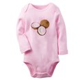 thumbnail image 1 of Baby Unisex Fruit Coconut Design Rompers Newborn Baby Bodysuits Infant Jumpsuits Kids Cotton Graphic One-Piece Outfits, 1 of 5