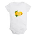 thumbnail image 1 of Baby Unisex Fruit Lemon Design Rompers Newborn Baby Bodysuits Infant Jumpsuits Kids Cotton Graphic One-Piece Outfits, 1 of 5
