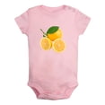 thumbnail image 1 of Baby Unisex Fruit Lemon Design Rompers Newborn Baby Bodysuits Infant Jumpsuits Kids Cotton Graphic One-Piece Outfits, 1 of 5