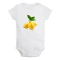 thumbnail image 1 of Baby Unisex Fruit Lemon Design Rompers Newborn Baby Bodysuits Infant Jumpsuits Kids Cotton Graphic One-Piece Outfits, 1 of 5