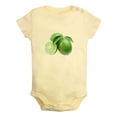 thumbnail image 1 of Baby Unisex Fruit Lime Design Rompers Newborn Baby Bodysuits Infant Jumpsuits Kids Cotton Graphic One-Piece Outfits, 1 of 5