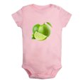 thumbnail image 1 of Baby Unisex Fruit Lime Design Rompers Newborn Baby Bodysuits Infant Jumpsuits Kids Cotton Graphic One-Piece Outfits, 1 of 5