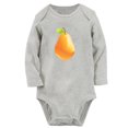 thumbnail image 1 of Baby Unisex Fruit Pear Design Rompers Newborn Baby Bodysuits Infant Jumpsuits Kids Cotton Graphic One-Piece Outfits, 1 of 5