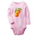 thumbnail image 1 of Baby Unisex Fruit Persimmon Design Rompers Newborn Baby Bodysuits Infant Jumpsuits Kids Cotton Graphic One-Piece Outfits, 1 of 5