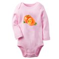 thumbnail image 1 of Baby Unisex Fruit Persimmon Design Rompers Newborn Baby Bodysuits Infant Jumpsuits Kids Cotton Graphic One-Piece Outfits, 1 of 5