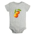 thumbnail image 1 of Baby Unisex Fruit Persimmon Design Rompers Newborn Baby Bodysuits Infant Jumpsuits Kids Cotton Graphic One-Piece Outfits, 1 of 5
