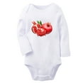 thumbnail image 1 of Baby Unisex Fruit Pomegranate Design Rompers Newborn Baby Bodysuits Infant Jumpsuits Kids Cotton Graphic One-Piece Outfits, 1 of 5