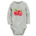 thumbnail image 1 of Baby Unisex Fruit Raspberry Design Rompers Newborn Baby Bodysuits Infant Jumpsuits Kids Cotton Graphic One-Piece Outfits, 1 of 5