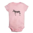 thumbnail image 1 of Baby Unisex I'm Cute Funny Rompers Newborn Baby Bodysuits Infant Jumpsuits Kids Cotton Animal Zebra Graphic One-Piece Outfits, 1 of 5