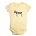 thumbnail image 1 of Baby Unisex I'm Cute Funny Rompers Newborn Baby Bodysuits Infant Jumpsuits Kids Cotton Animal Zebra Graphic One-Piece Outfits, 1 of 5