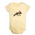 thumbnail image 1 of Baby Unisex I'm Hangry Funny Rompers Newborn Baby Bodysuits Infant Jumpsuits Kids Cotton Animal Leopard Graphic One-Piece Outfits, 1 of 5