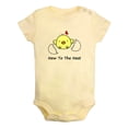 thumbnail image 1 of Baby Unisex New To The Nest Funny Rompers Newborn Baby Bodysuits Infant Jumpsuits Kids Cotton Graphic One-Piece Outfits, 1 of 5