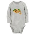 thumbnail image 1 of Baby Unisex Nut Cashew Design Rompers Newborn Baby Bodysuits Infant Jumpsuits Kids Cotton Graphic One-Piece Outfits, 1 of 5