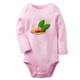 thumbnail image 1 of Baby Unisex Nut Peanut Design Rompers Newborn Baby Bodysuits Infant Jumpsuits Kids Cotton Graphic One-Piece Outfits, 1 of 5