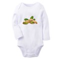 thumbnail image 1 of Baby Unisex Nut Pistachio Design Rompers Newborn Baby Bodysuits Infant Jumpsuits Kids Cotton Graphic One-Piece Outfits, 1 of 5