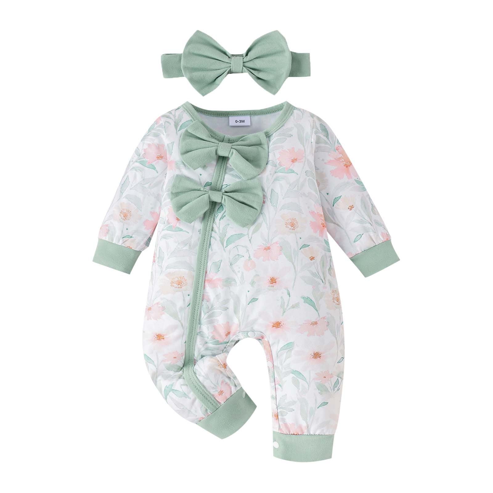 Baby Unisex Baby Quilted Children Bodysuit Kids Outfit Baby