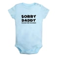 thumbnail image 1 of Baby Unisex Sorry Daddy You Now Have Two Bosses Funny Rompers Newborn Baby Bodysuits Infant Jumpsuits Kids Cotton Graphic One-Piece Outfits, 1 of 5
