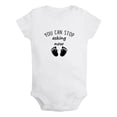 thumbnail image 1 of Baby Unisex You Can Stop Asking Now Funny Rompers Newborn Baby Bodysuits Infant Jumpsuits Kids Cotton Graphic One-Piece Outfits, 1 of 5