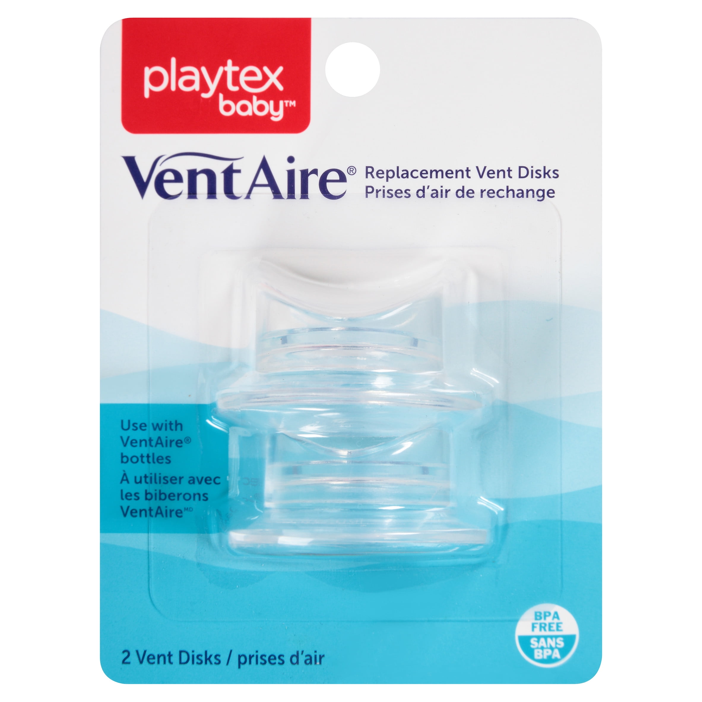 Baby VentAire Complete Tummy Comfort Replacement Vent Disks 2-Pack