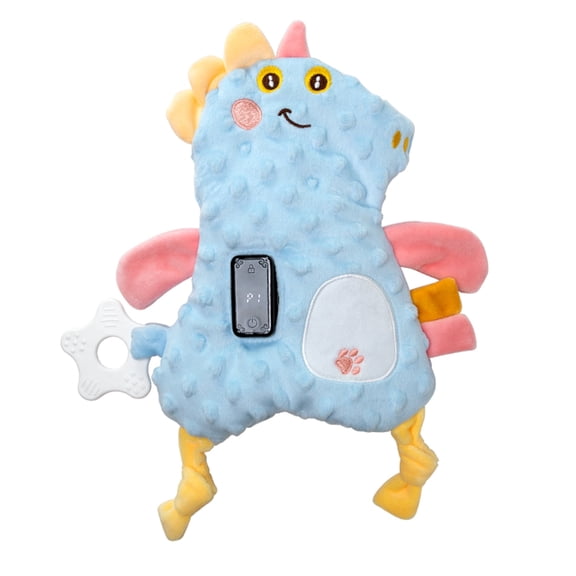 Baby Vibrating Sleep Soother Dinosaur 3 Adjustable Vibration Modes Portable Sleep Soothing Doll Toy