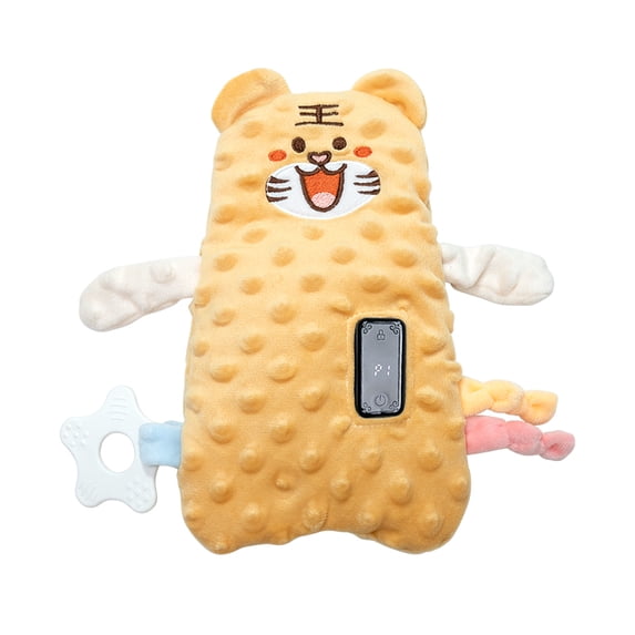 Baby Vibrating Sleep Soother Dinosaur 3 Adjustable Vibration Modes Portable Sleep Soothing Doll Toy