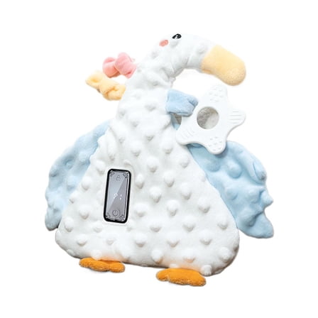 Baby Vibration Soother Toy - Plush Cuddle Buddy with Gentle Vibrations, Soft Sensory Toy for Newborns & Infants, Cute Sleep Aid for Calming & Comfort, 6.69 inch