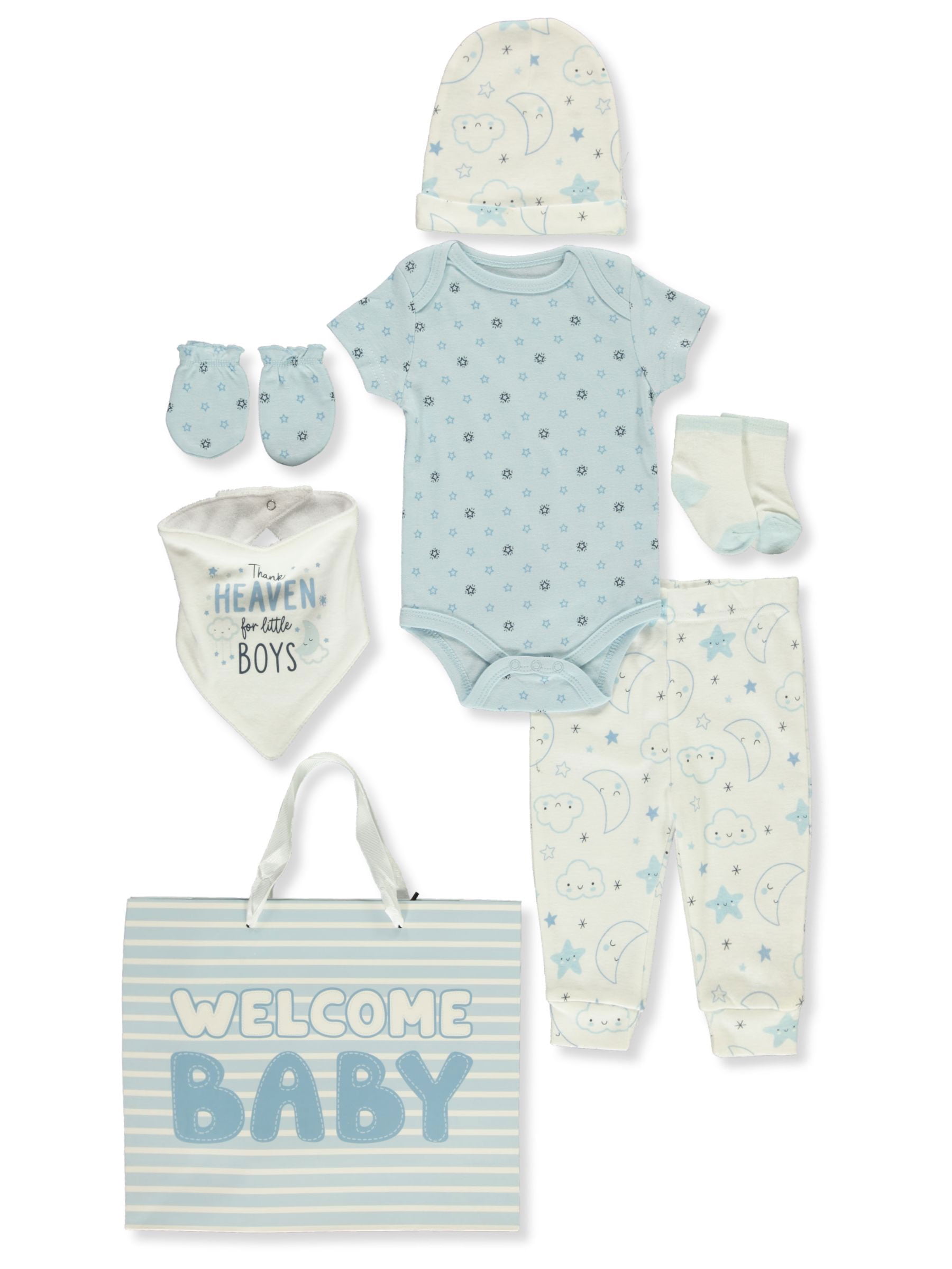 Baby Views Baby Boys' 8-Piece Layette Gift Set - multi, 0 - 3