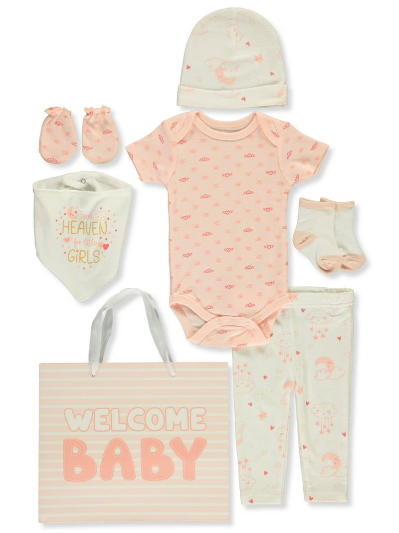 Baby Views Baby Girls' 8-Piece Layette Gift Set Color: multi Size