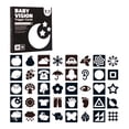 thumbnail image 1 of Black White Card Visual Stimulation High Contrast Baby Baby Visual Stimulation Card Sensory Toy, 1 of 9