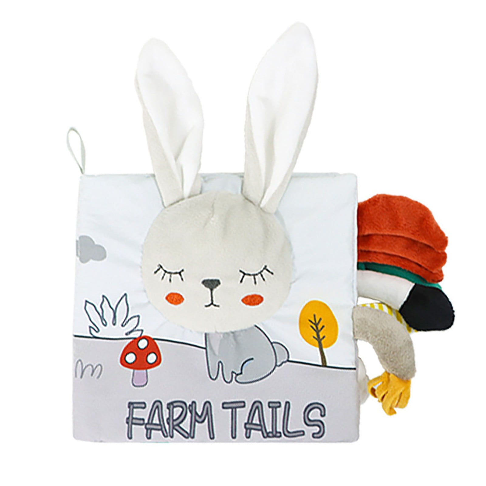 Baby Visual Tail Cloth Book Baby Can't Tear It Apart Three Book Toy