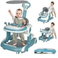 Baby Walker, Foldable Baby Walkers With Wheels, Infant Baby Walkers And