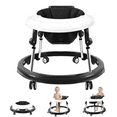 Baby Walker, baby walker with wheels, Foldable 9Gear Height Adjustable