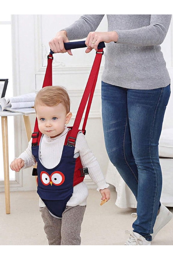Baby Walking Harnesses Backpack, Safety Assistant Learning Walk Helper, Handheld Adjustable Wings Protective Belt