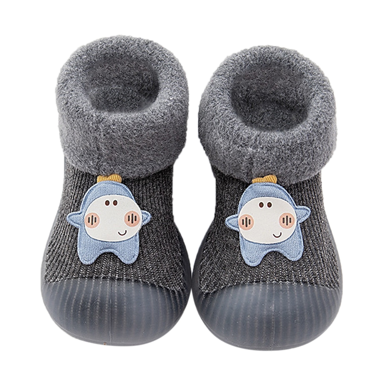 GYRATEDREAM Baby Booties Girl & Boy Infant Fleece Slippers - Soft Cozy and  Colorful Baby Shoes 0-6 Months - Walmart.com